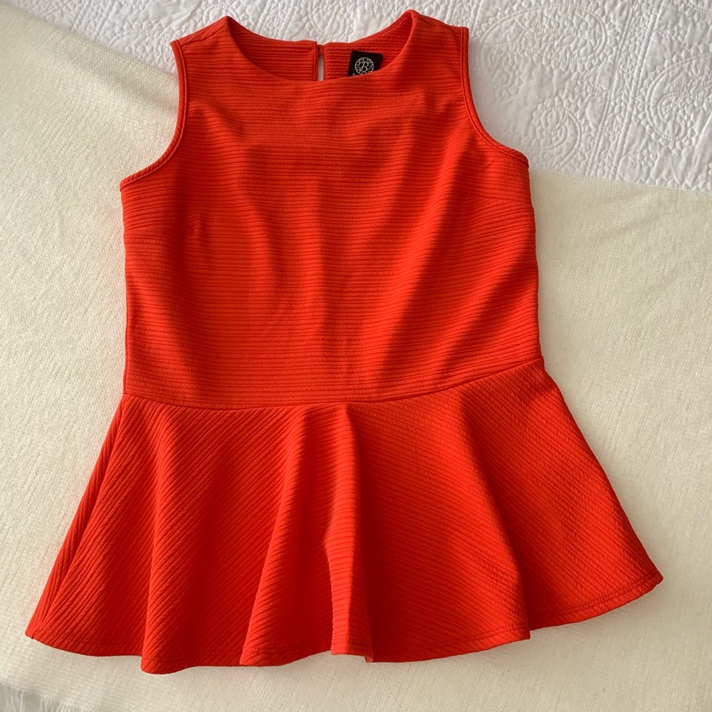 Bobeau Peplum Top